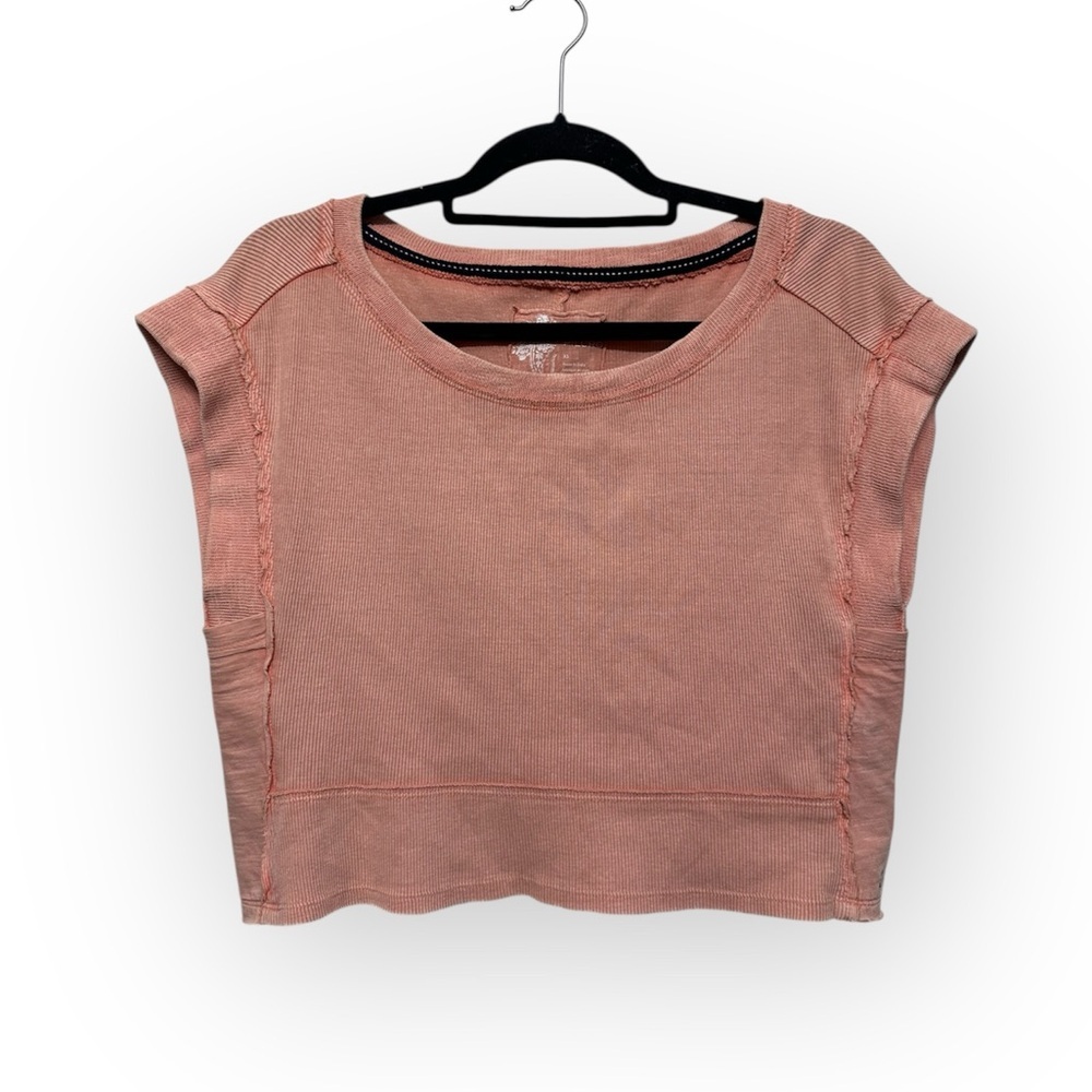 Anthropologie Pilcro Ribbed Crop‎ Top- XS